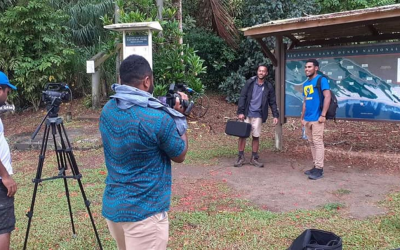 HOPE Channel TV at Sigatoka Sand Dunes National Park